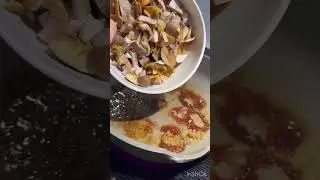 Three Mushroom Risotto with Seared Scallops