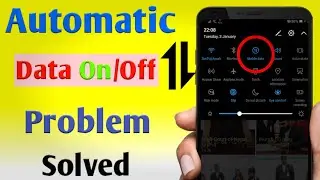 How to solve mobile data automatic turn on/off problem in 2023 | Mobile data automatic turn on off |