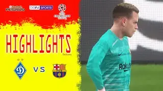 Epic Moments: Dynamo Kyiv VS Barcelona | UEFA Champions League | Highlights #fypシ゚