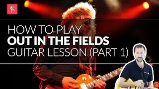 🎸Out In The Fields Guitar Lesson (Part 1) Rhythm - Gary Moore and Phil Lynott