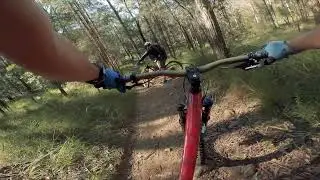 Knapsack Reserve mountain bike trails (Watch In 4K)