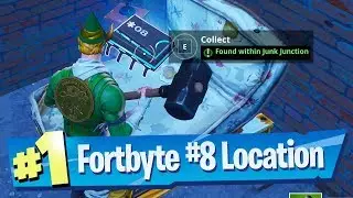 Fortnite Fortbyte #8 Location - Found within Junk Junction