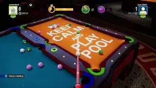 Pool Blitz gameplay on Xbox app
