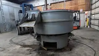 SKU 183234 Roto Finish ST20 10Hp 22 Cu.Ft. Vibratory Finishing Tumbler 460V 16