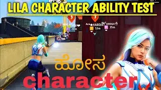 Lila character ability kannada dali #freefirekannada #ffinkannada #ffkarnataka