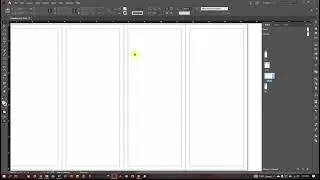 Demo: INDD folded brochure pages set-up