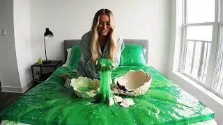 Which Jelly Bed Would You Sleep In? AI ASMR Jelly Beds 🍯🍊☕🥑🫐