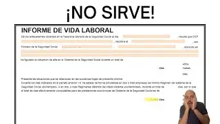 Informe Vida Laboral | En estos casos no te sirven la información | Tiempo parcial | Desempleo