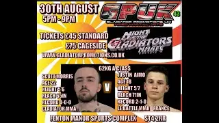 GPUK43 Scott Morris vs Justin Aimo