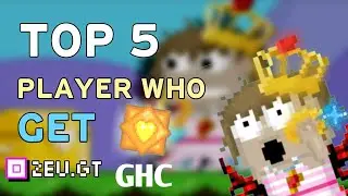 GROWTOPIA - TOP 5 LUCKY PLAYER WHO GOT GHC (2020)