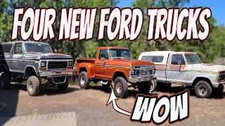 We Bought Four Dentside Trucks In One Week. Bronco and Short Bed F150