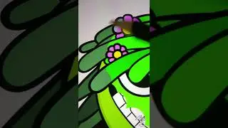 &bull; Procreate Beast Boy as Vineria Sprunki Incredibox &bull; #drawing #shorts #shortsvideo