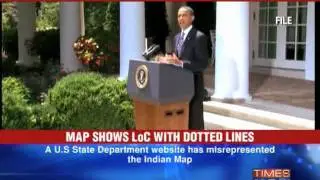 Map row: India objects to inaccuracies