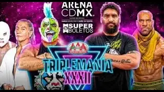Negro Casas y Psycho Clown  vs Dr. Wagner Jr. Galeno del Mal vs Jinder Mahal y Satnam Singh