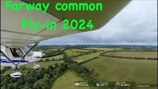 Farway Common Fly-in 2024  #aviation #flying #light aircraft