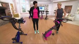 FITNATION Recumbent & Upright Flex Bike Ultra with DVD & Bands on QVC