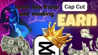 use key frames n mask for text reveal| How to use key frames in capcut