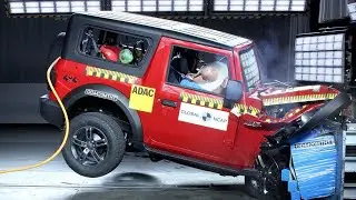 Mahindra Thar Crash Test 2020