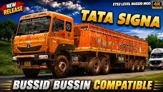 Hariyana Body Tata Signa 5530 Trolley Trailer Truck Mod Download Bus Simulator Indonesia