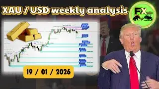 XAUUSD Weekly Analysis Bangla | Gold Forecast 19 Jan 2026 | Forex Leader BD Live