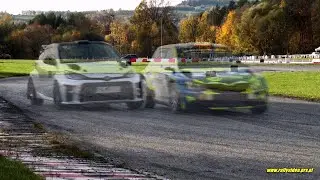 p5 Słaby SKODA FABIA R5 vs KOZŁOWSKI GR YARIS - WWTECH SuperOES 10 Runda Tor Kielce 25-10-2025