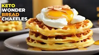 Keto Wonder Bread Chaffles | Low-Carb Bread Substitute Recipe