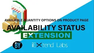 Options Available Quantity On Product Page Availability Status