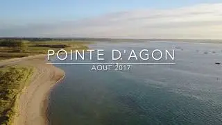 la pointe d'Agon vue d'en haut