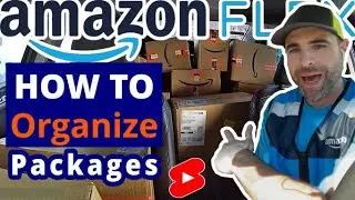 Как организовать пакеты Amazon Flex 📦 #amazonflex #amazondriver #amazon