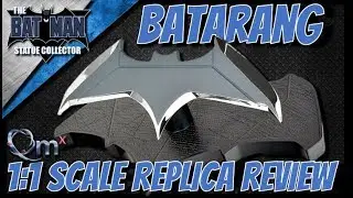Review: Batman 1:1 Scale Replica Batarang Prop Review By Quantum Mechanix