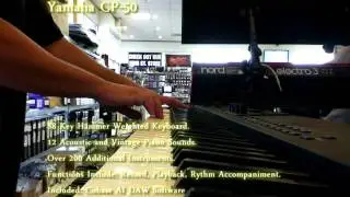 Yamaha CP-50 Demo Easy Music Center