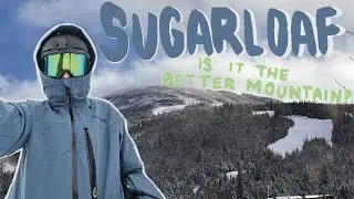 Sugarloaf Ski Day | First time and lots of lines