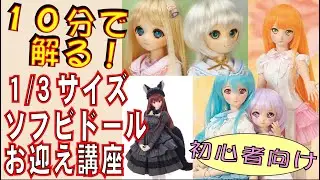 初心者向け動画、1/3〈1/4〉ソフビドールのお迎え方法、徹底解説！
