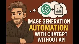 Automating image creation with ChatGPT without API