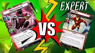 Marvel Champions: Nightcrawler vs Expert Iron Man