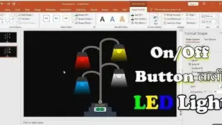 powerpoint light Animation Light lamps with on/off animation Powerpoint lead bolb Animation