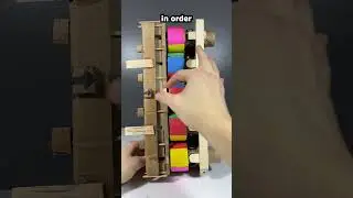 Working Color Code Safe Made Of Cardboard!