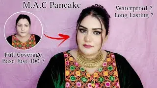 How To Use M.A.C Pancake For Beginners ✅️ | mac pancake se flawless base kaise banaye | mac pancake