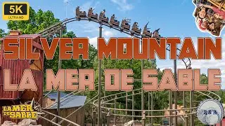Silver Mountain onride/offride POV La Mer de Sable 5K 60fps