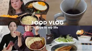 【VLOG】ダイエット前最後の暴飲暴食🐷🍜これはさすがにやばすぎる😂生理前の好きなだけ食べる私の数日間の切り抜き。