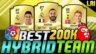 FIFA 17 | 'BEST 200K BPL/LIGA BBVA HYBRID SQUAD BUILDER EVER!' - FIFA 17 ULTIMATE TEAM