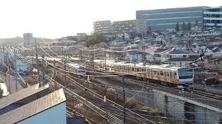次世代な豊田駅🕊️俯瞰。もぐる子がおもしろい👀初めてなので感激。圧巻な景色！富士山とか好きなのだが神々しさがうまく撮れん😎日記として🙏