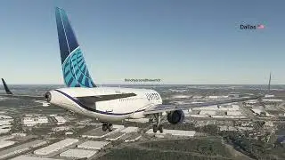 Landing at Dallas, Texas 🇺🇸 International Airport Subscribe to YouTube channel for more 