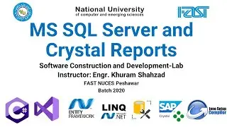 SCD Lab 6: Remotely Access the MS SQL Server | User Logins | Crystal Reports