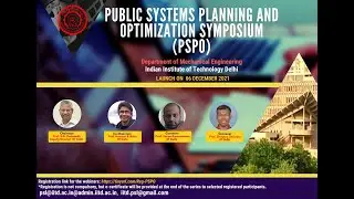Launch of Public Systems Planning and Optimization (PSPO)
