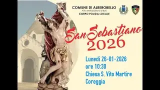 San Sebastiano 2026 ad Alberobello 26/01/2026
