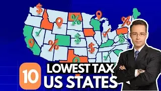 10 штатов США с самыми низкими налогами в 2025 году