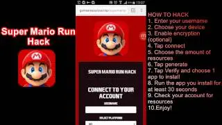 Super Mario Run Hack - Free Gold 2017