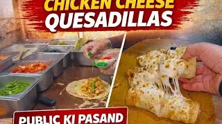 Chicken Cheese Quesadillas Recipe | Cheesy & Crispy | Public Ki Pasand | Easy Fast Food #quesadillas