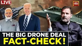 Newstrack With Rahul Kanwal Live: Pawan Khera On Drone Deal | Predator Drone Fact-Check Exclusive